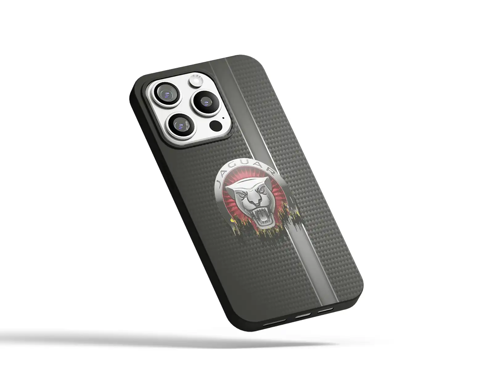 Jaguar Coque Silicone Smartphone Look Drift Dynamique